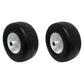 2PK Flat Free 13x6.50-6 Wheel Tire Fits Ferris 2100 3100 3200 5100 Part 5023279
