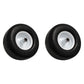 13x6.50-6 Flat Free Wheel with Bearings for Zero Turn Mowers Utility Carts