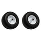 13x6.50-6 Flat Free Wheel with Bearings for Zero Turn Mowers Utility Carts