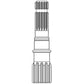 PTO Shaft Fits White Replaces 303289079