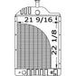 303348091 Radiator for White Tractor 2-88 2-110 3" Depth 5 Rows 10 Fins Per Inch