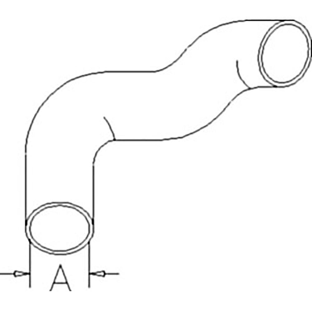 Radiator Hose - Lower Fits Massey Ferguson 3630 3650 3505 3545 2705 2640 3525