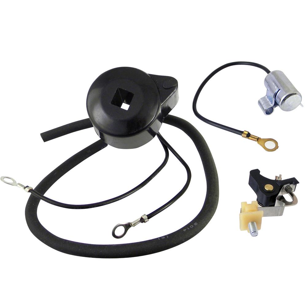 Ignition Coil w/ Set Points & Condenser Fits Tecumseh Snow Blower Thrower Tiller