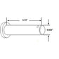 3069069R2 New Lift Arm Pin Fits Case-IH Tractor Models 385 395 484 485 +
