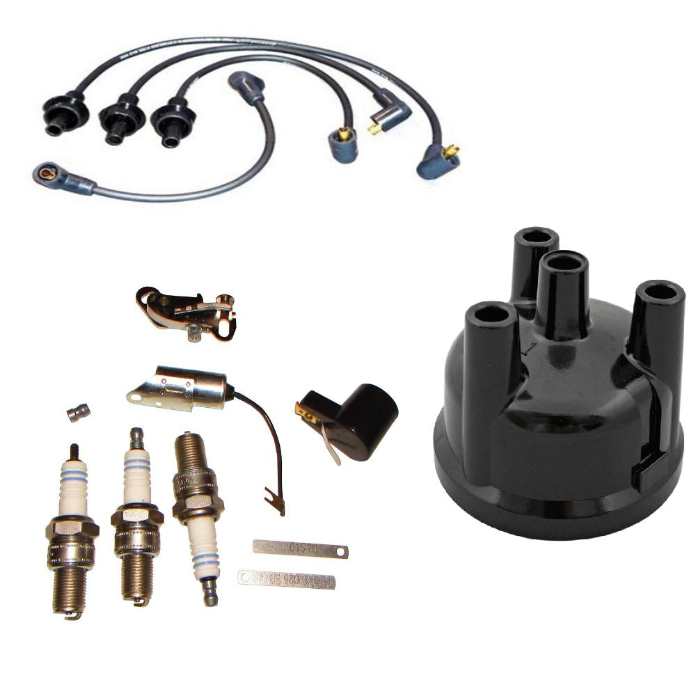 Complete Ignition Tune-Up Kit Fits Ford Tractor 531 535 540 2110 4110 4600