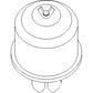 310030 New Oil Filler Cap Fits Ford 8N 9N 2N NAA 500 600 700 800 900