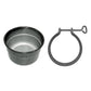 Air Cleaner Oil Cup & Clamp Fits Massey Harris Replaces 15203A