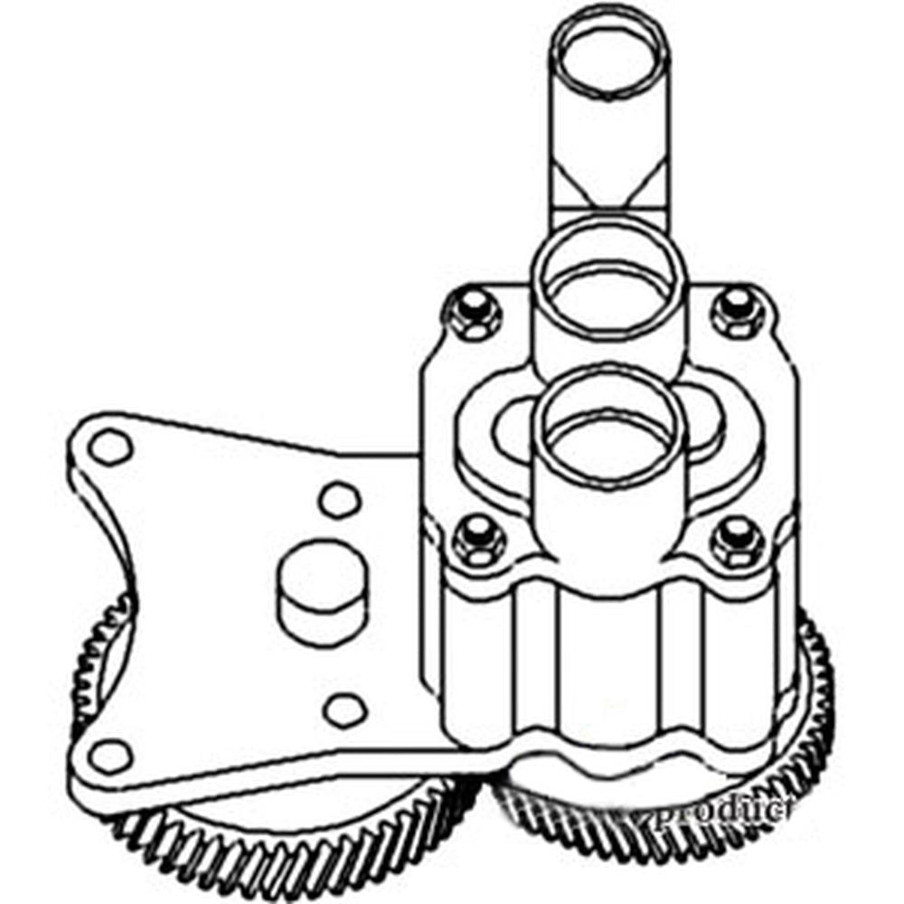Oil Pump Fits Case/International Harvester Replaces 3136433R95