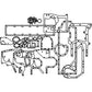 Lower Gasket Set Fits Case/International Harvester Replaces 1967013C1