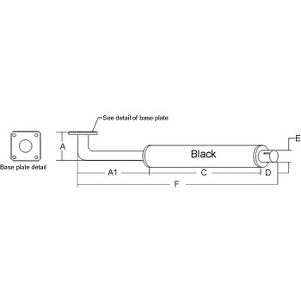 Muffler Fits Ford/New Holland Replaces SBA314100350