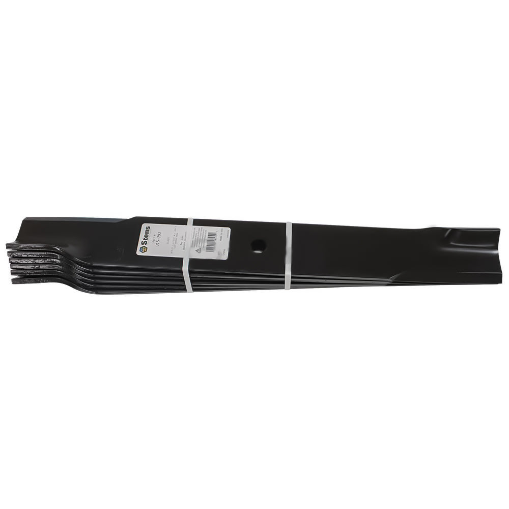 315-792-6 High Lift Blade Shop Pack - Fits Exmark 103-1580-S; Fits Hustler 60277
