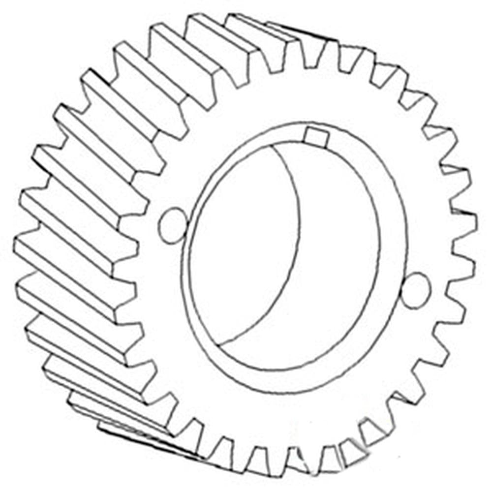 326705R1 New Crankshaft Gear Fits Case-IH Tractor Models 2806 2856 1026 +