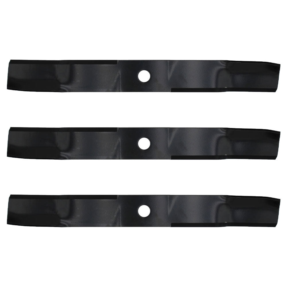 (3) Mulching Mower Blades Fits John Deere 60" Front Mower 1420 1445 1570 1580 1585