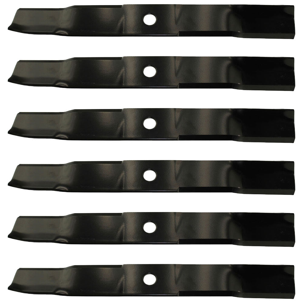 Qty 6: Mulching Blade Fits John Deere Replaces M128485