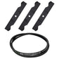 Mower Lift Blade Belt Combo Kit 54" Fits Craftsman Fits AYP 187256 187254 196103
