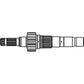 PTO Shaft 1000 RPM Fits Case for IH 7210 8910 7240 7220 8950 7230 7250 8940 8920