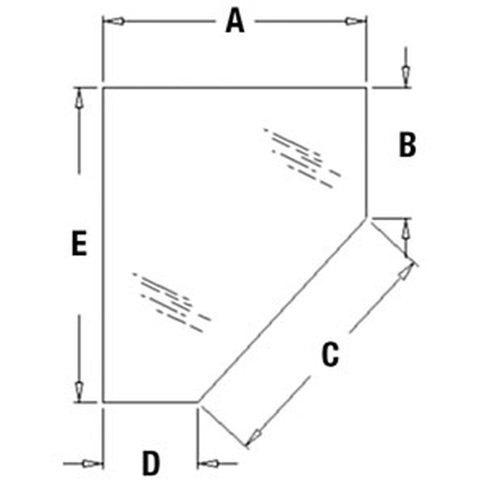 Lower RH Door Glass 338428A1: Fits Case 580SM+ III 590 SM 590SM II 590SM III