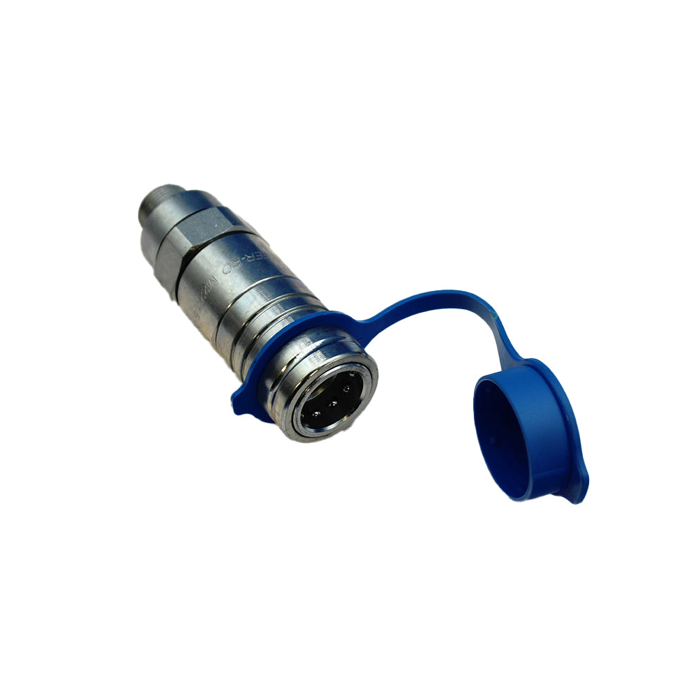 S.3049 Female Quick Coupler 1/2'' Body M2x1.50 Male Thread Fits Parker Hannifin
