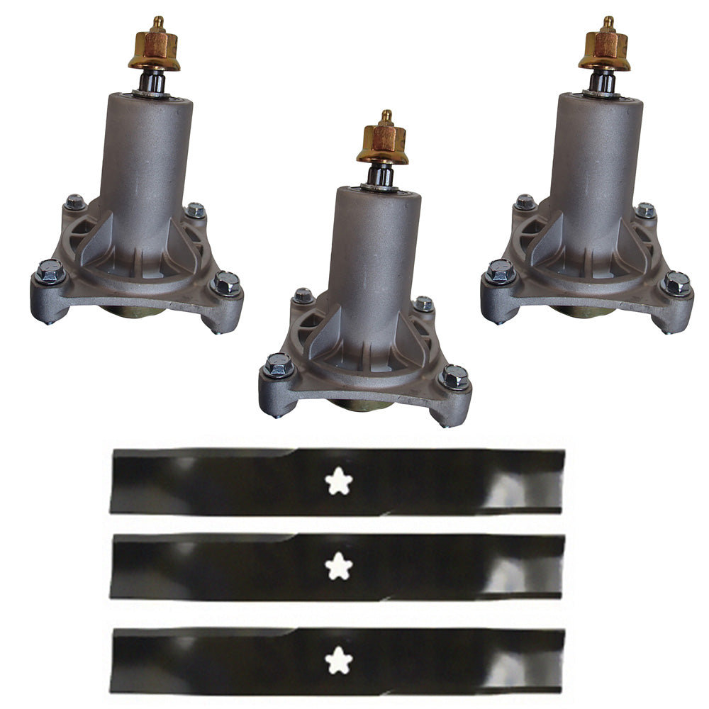 Blades and Spindles Kit
 Fits AYP Replaces 173921