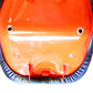 Seat Vinyl Black with Orange Fits Kubota B7100 L175 L235 L245 L275 34200-18400