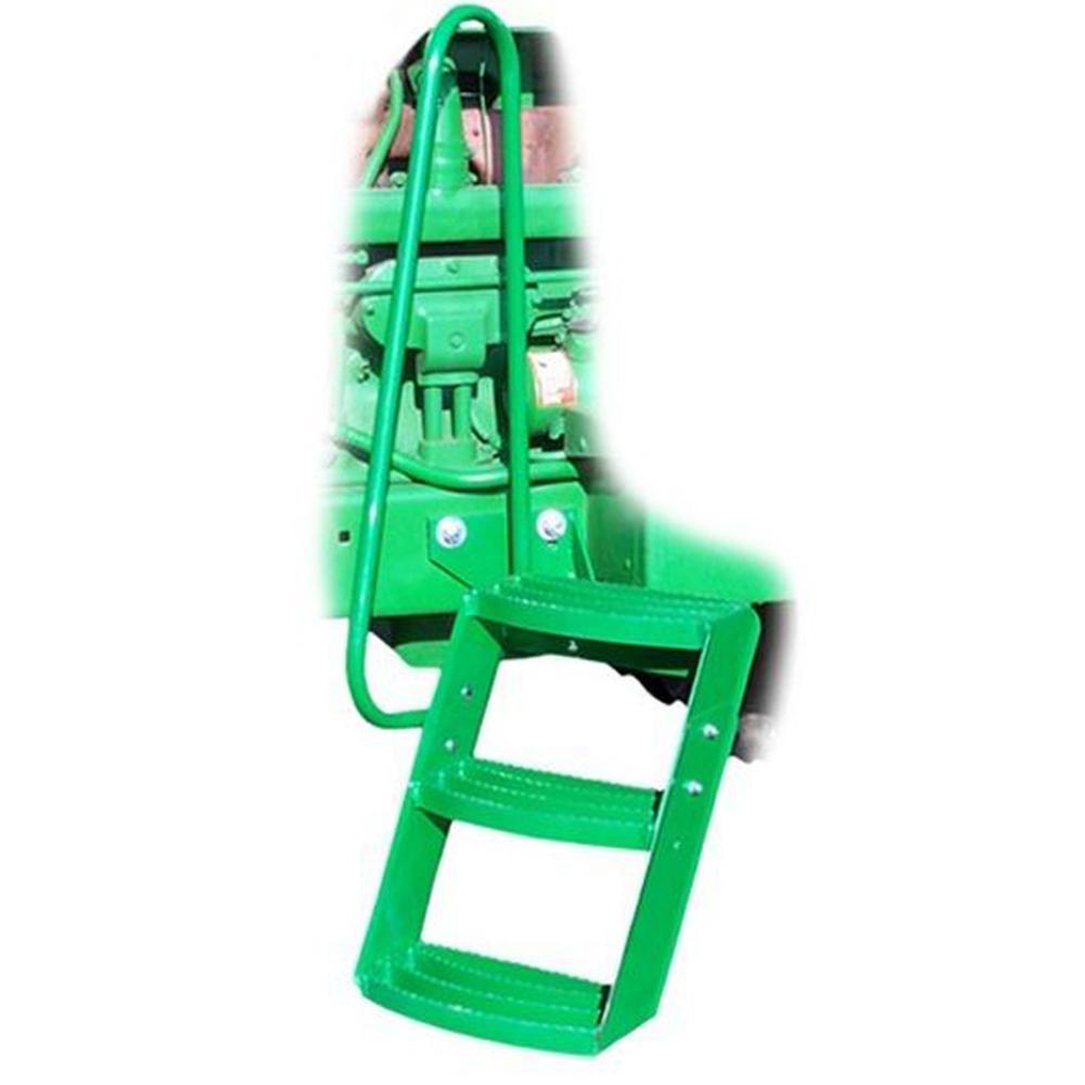 Left Hand Step Handrail & Adaptor Bracket LH Set Fits John Deere 10 20 Series