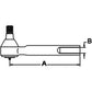 Tie Rod, Length: 200mm Fits John Deere