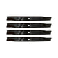 (4) 106-6583-03 Bagger Blades Time Cutter Z Fits Toro Wheel Horse 106-8744-03