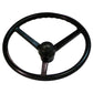 Steering Wheel With Round Cap 14 1/4" Dia 7/8" 36 Spline