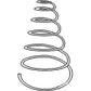 Seat Spring Heavyweight Fits FARMALL C H M 460 560 660 450 Fits Oliver 60 70 80