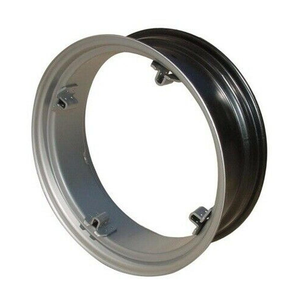 8" x 24" 4 Loop Rear Rim Silver Fits International Fits Allis Chalmers