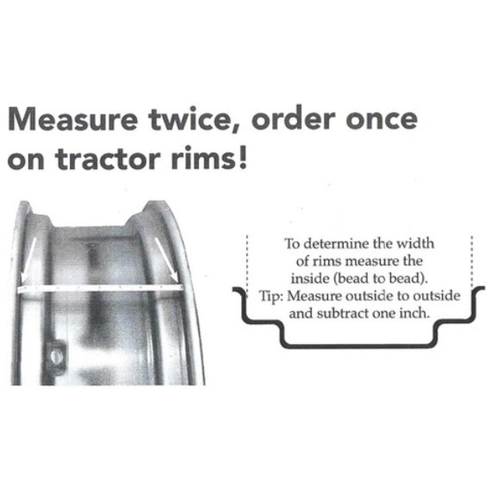 Rear Wheel Rim Fits Massey Harris Replaces 852191M1