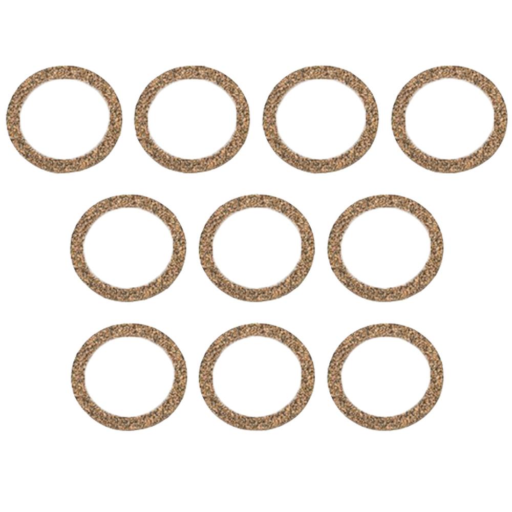 Qty 10: Cork Fuel Gasket Fits Massey Ferguson Replaces 12081G