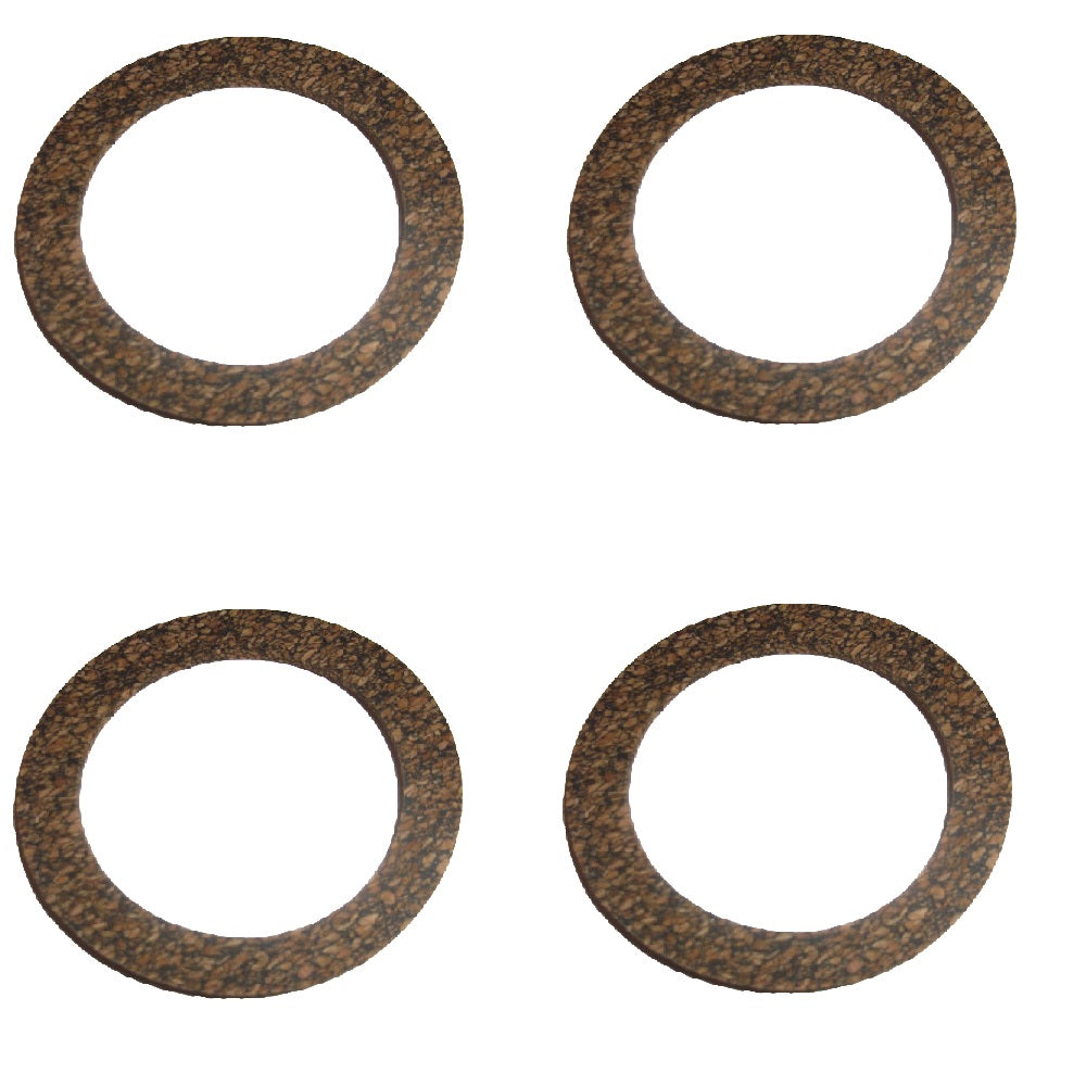 Qty 4: Cork Fuel Gasket Fits Case/International Harvester Replaces 13193D