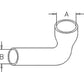 Lower Radiator Hose Fits Massey Ferguson Replaces 3614419M1
