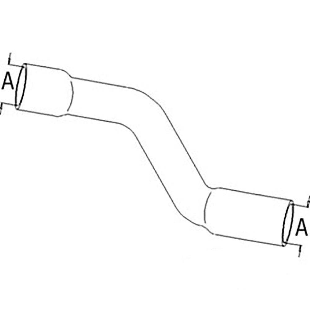 Lower Radiator Hose Replacement 362833R1 Fits FARMALL Gas Rowcrop Tractors