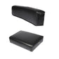 Black Back & Bottom Seat Cushion Set with Wood Base Fits Universal Products