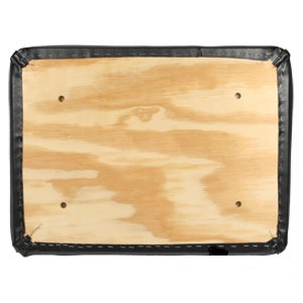 Seat Cushion Bottom - Wood Backed Vinyl Black Fits International 300 363220R91