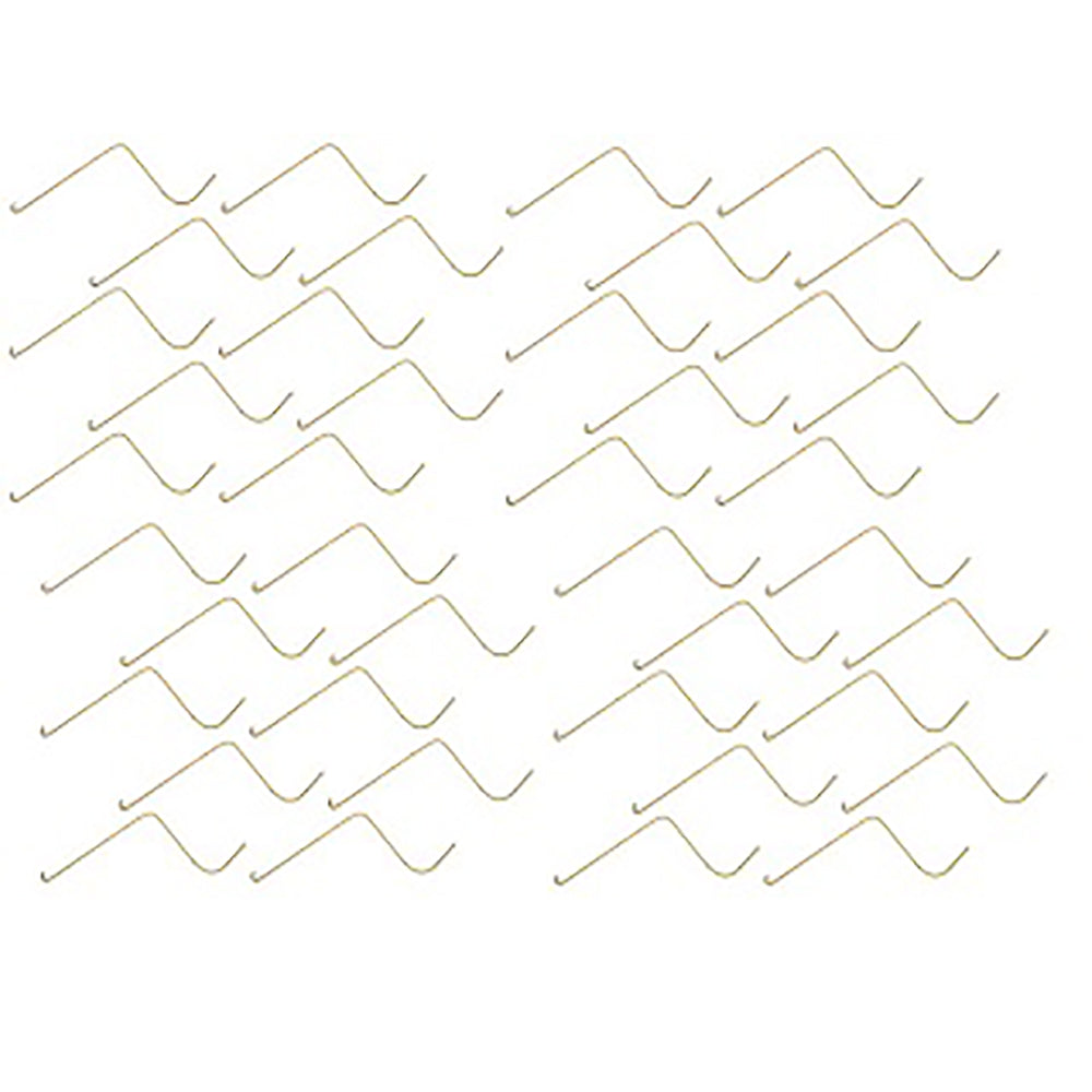 40 Wheel Rake Tines fits OTMA 6.5" x 11.5" x 15" Curved End w/ 0.262" Thick Wire