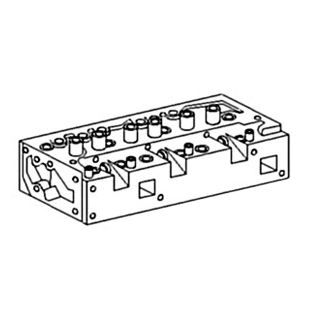 Cylinder Head Fits Massey Ferguson Replaces 3637784M1