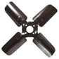 186819M1 4 Blade Fan Assembly Fits Massey Ferguson TE20 TEA20 TO20 TO30 TO35 35