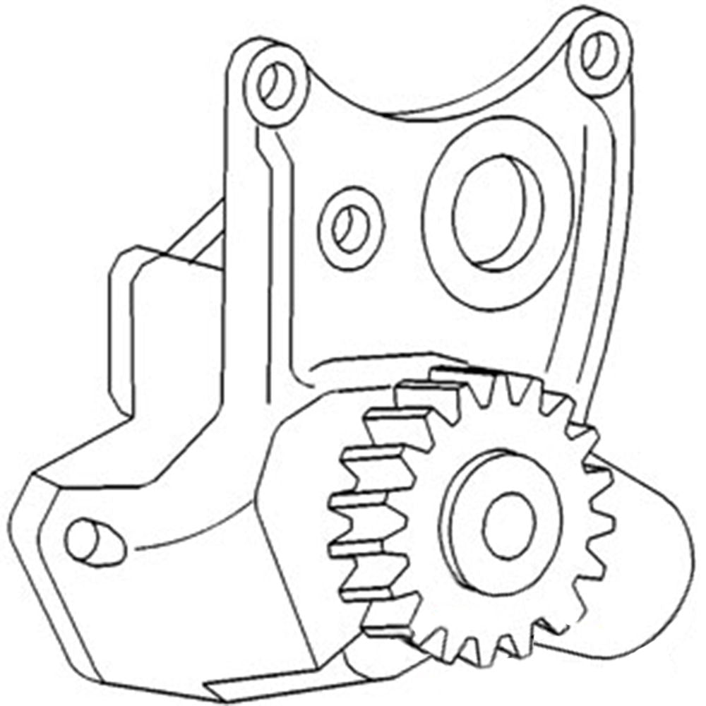 Oil Pump Fits Massey Ferguson Replaces 3638631M1