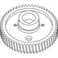 3641740M1 Camshaft Gear Fits Massey Ferguson 50E 50H 60H 271 275 283