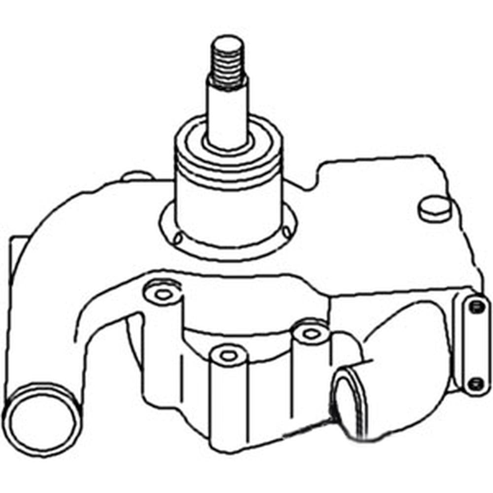 1206-6218 - Water Pump Fits Massey Ferguson