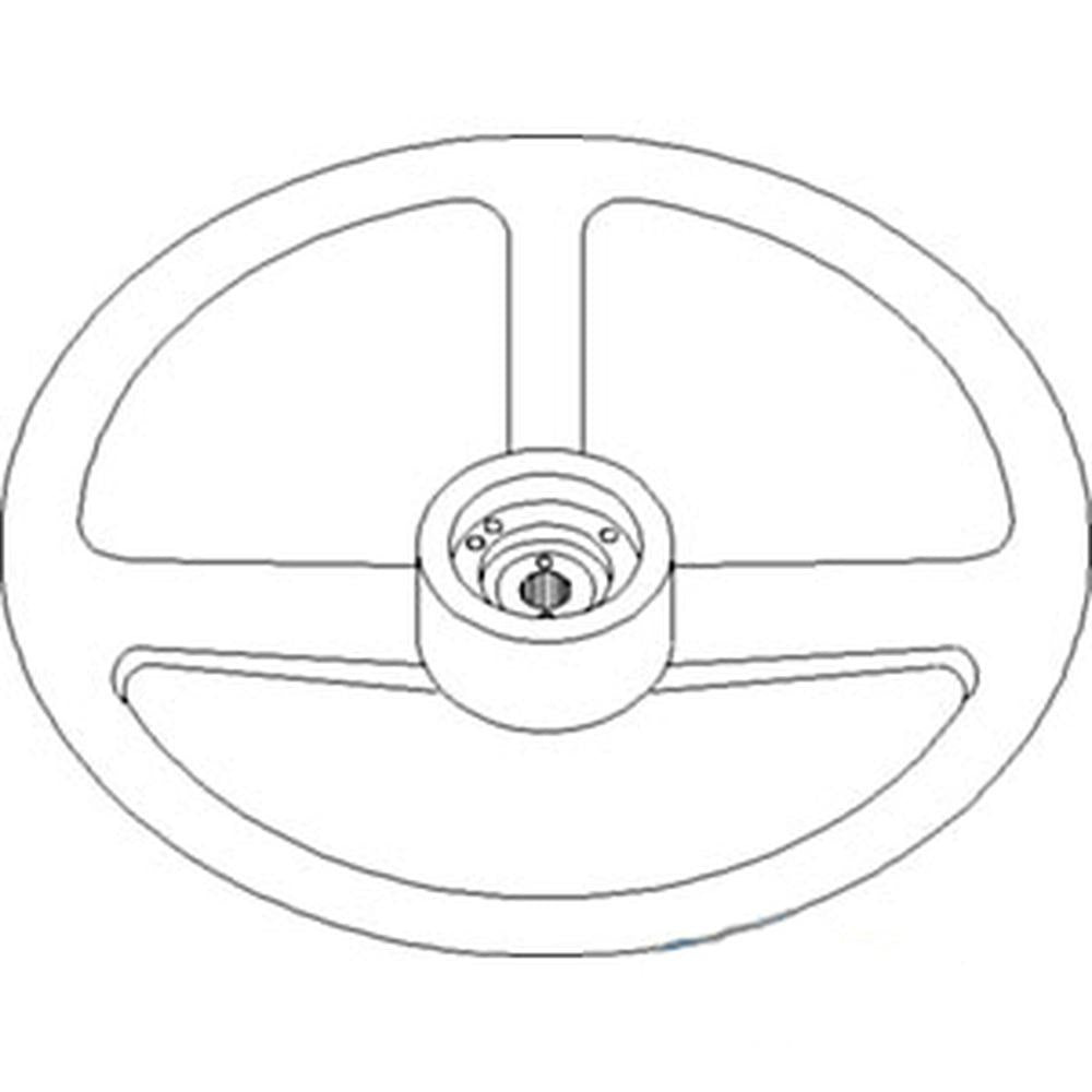 Steering Wheel Fits Case/International Harvester Replaces 366557R1