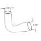 Upper Radiator Hose 369094R1 Fits Case IH 340