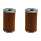 Qty 2: Fuel Filter Fits Komatsu Replaces 129100-55650