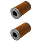 Qty 2: Fuel Filter Fits Kubota Replaces 15521-43160
