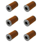 Qty 6: Fuel Filter Fits Massey Ferguson Tractors Replaces 3653390M1