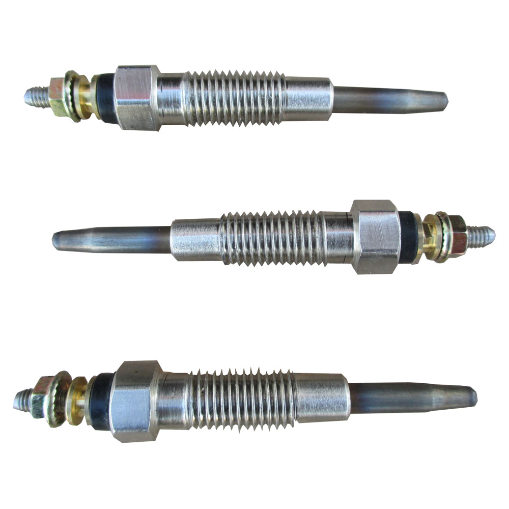 Qty 3: Glow Plug Fits Massey Ferguson Replaces 3704242M1_x3