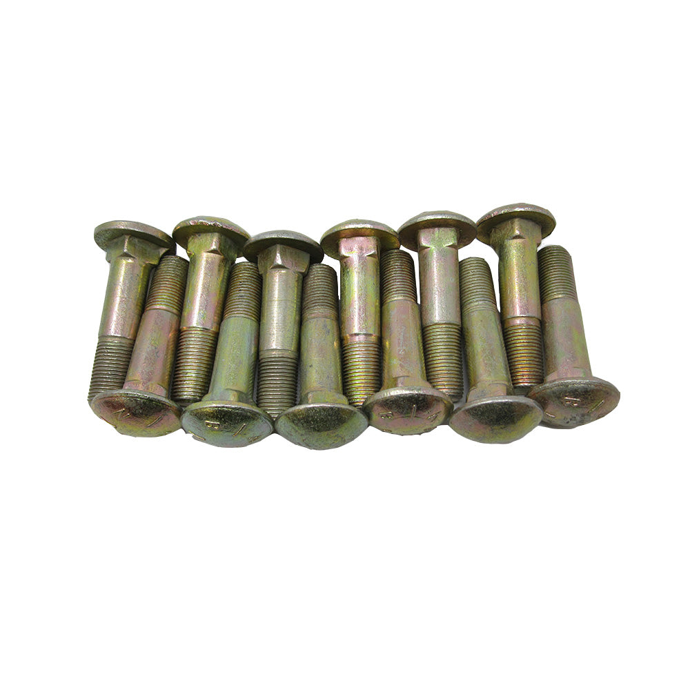 Qty 12: Rim Bolt Fits Case/International Harvester Replaces 406951R1